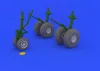 Eduard Accessories B-29 wheels for Revell - kerékkészlet