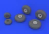 Eduard Accessories B-29 wheels for Revell - kerékkészlet