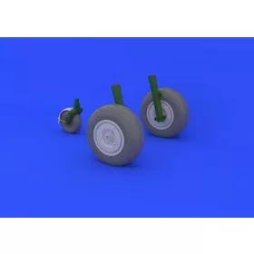   Eduard Accessories Ju 88 wheels late for Dragon - kerékkészlet