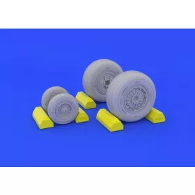Eduard Accessories F-4C wheels for Academy - kerékkészlet