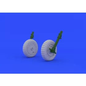   Eduard Accessories Fw 190 wheels late for Eduard - kerékkészlet