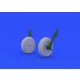 Eduard Accessories Fw 190 wheels late for Eduard - kerékkészlet