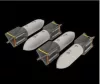 Eduard Accessories SC 250 German bombs - SC 250 német bomba – bombafegyverzet-készlet