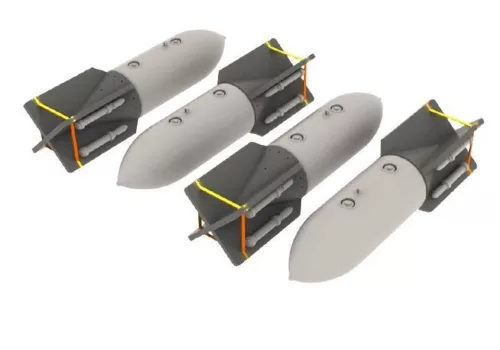Eduard Accessories SC 250 German bombs - SC 250 német bomba – bombafegyverzet-készlet
