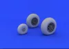 Eduard Accessories PBY-5A wheels for Revell - kerékkészlet