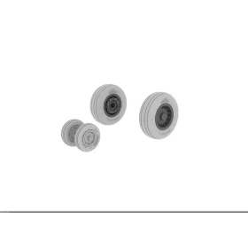   Eduard Accessories A-6 wheels for Hobby Boss - kerékkészlet