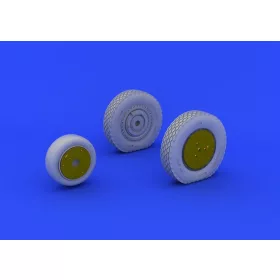   Eduard Accessories P-39 wheels late for Eduard - kerékkészlet