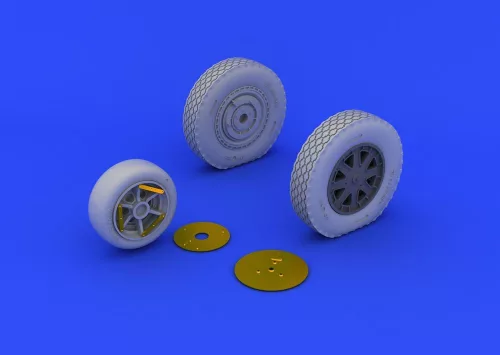 Eduard Accessories P-39 wheels late for Eduard - kerékkészlet