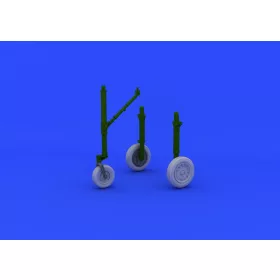   Eduard Accessories A-4E/F wheels for Eduard/Hasegawa - kerékkészlet