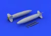 Eduard Accessories Mk.84 bombs retarded fin - bombafegyverzet-készlet
