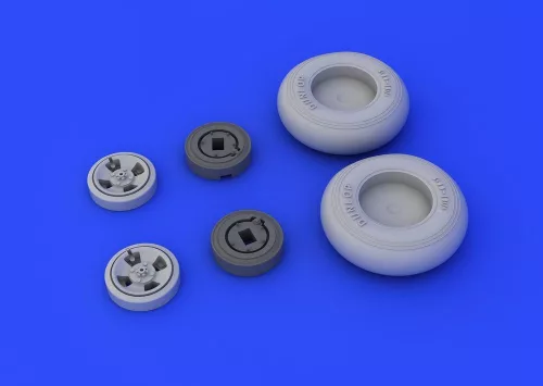 Eduard Accessories Hurricane Mk.I wheels for Airfix - kerékkészlet