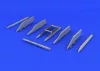 Eduard Accessories F-104 pylons - F-104 fegyverfelfüggesztő pilonok