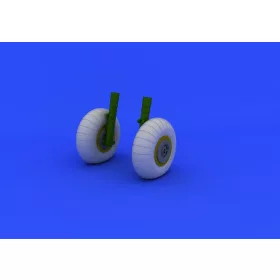   Eduard Accessories JU 88A wheels early for ICM - kerékkészlet