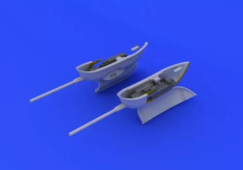 Eduard Accessories Bf 109 cannon pods for Eduard - Bf 109 gépágyúkonténerek – külső függesztmény