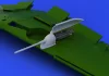Eduard Accessories Bf 109 cannon pods for Eduard - Bf 109 gépágyúkonténerek – külső függesztmény