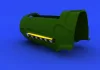Eduard Accessories Bf 109G exhaust stacks for Eduard - kipufogócsonkok