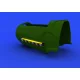 Eduard Accessories Bf 109G exhaust stacks for Eduard - kipufogócsonkok