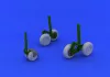 Eduard Accessories MiG-31 wheels for AMK - kerékkészlet