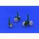 Eduard Accessories MiG-31 wheels for AMK - kerékkészlet
