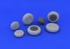 Eduard Accessories MiG-31 wheels for AMK - kerékkészlet