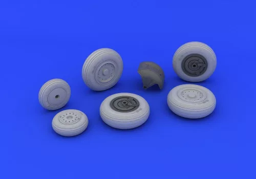 Eduard Accessories MiG-31 wheels for AMK - kerékkészlet