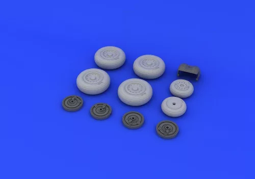 Eduard Accessories MiG-31 wheels for AMK - kerékkészlet