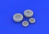 Eduard Accessories F-4J wheels for Academy - kerékkészlet