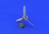 Eduard Accessories Bf 109G-6 propeller - Bf 109G-6 légcsavar