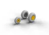 Eduard Accessories P-38 wheels for Academy - kerékkészlet