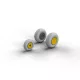 Eduard Accessories P-38 wheels for Academy - kerékkészlet