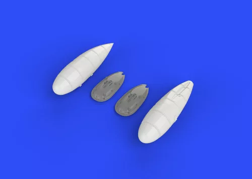 Eduard Accessories Bf 109G external fuel tanks for Eduard - Bf 109G külső üzemanyag-póttartály