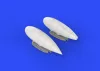 Eduard Accessories Bf 109G external fuel tanks for Eduard - Bf 109G külső üzemanyag-póttartály