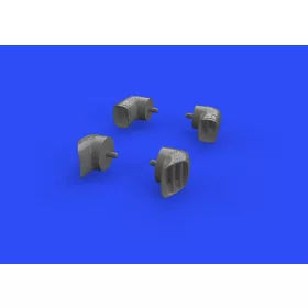   Eduard Accessories Harrier GR Mk.7/9 exhaust nozzles for Eduard/Hasegawa - hajtómű-fúvócsövek