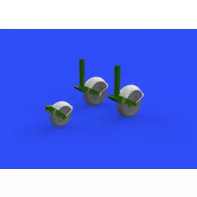   Eduard Accessories Meteor F.8 wheels for Airfix - kerékkészlet