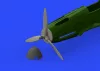 Eduard Accessories Bf 109F propeller EARLY for Eduard - Bf 109F légcsavar korai