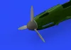 Eduard Accessories Bf 109F propeller EARLY for Eduard - Bf 109F légcsavar korai