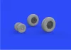 Eduard Accessories F-14A wheels for Tamiya - kerékkészlet