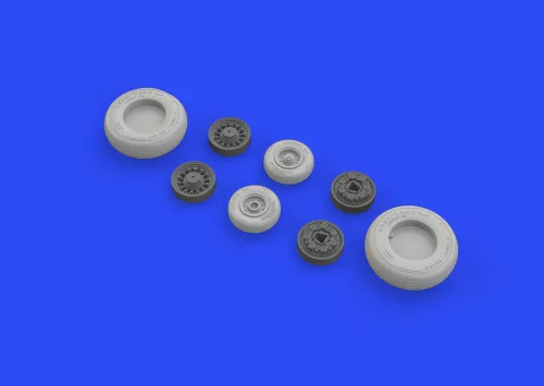 Eduard Accessories F-14A wheels for Tamiya - kerékkészlet