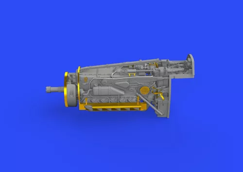 Eduard Accessories Bf 109F engine & fuselage guns f.Eduard - motor- és törzsfegyverzet-részletező készlet