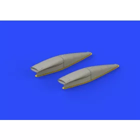   Eduard Accessories Crusader air intakes for Hasegawa - Crusader légbeömlők – részletező készlet