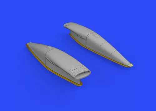 Eduard Accessories Crusader air intakes for Hasegawa - Crusader légbeömlők – részletező készlet