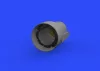 Eduard Accessories Crusader exhaust nozzle for Hasegawa - hajtómű-fúvócső