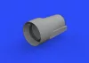 Eduard Accessories Crusader exhaust nozzle for Hasegawa - hajtómű-fúvócső