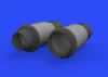 Eduard Accessories F-14A exhaust nozzles for Tamiya - hajtómű-fúvócsövek