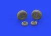 Eduard Accessories F-4J wheels for Zoukei Mura - kerékkészlet