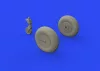 Eduard Accessories Ki-61-Id wheels for Tamiya - kerékkészlet