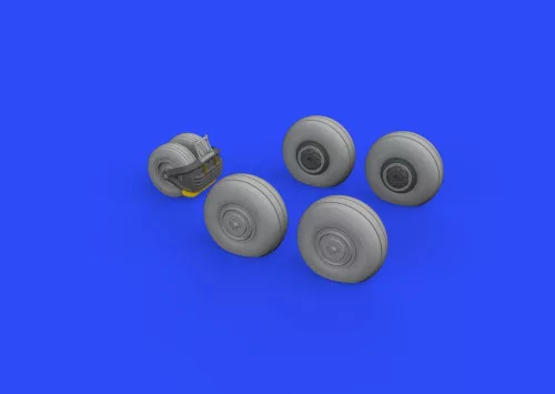 Eduard Accessories SU-34 wheels for Hobby Boss - kerékkészlet