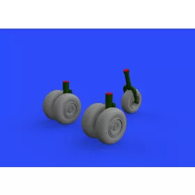 Eduard Accessories He 219 wheels for Tamiya - kerékkészlet