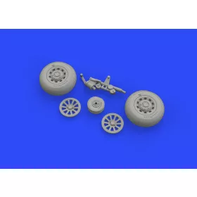 Eduard Accessories P-51D wheels for Airfix - kerékkészlet