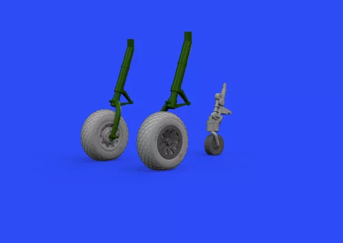 Eduard Accessories P-51D wheels for Airfix - kerékkészlet